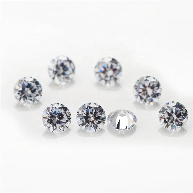 Hot Sale Hayley Brand Moissanite Brilliant Cut D Color VVS Super White Synthetic Shiny Jewelry 1ct Third Party Certified Color