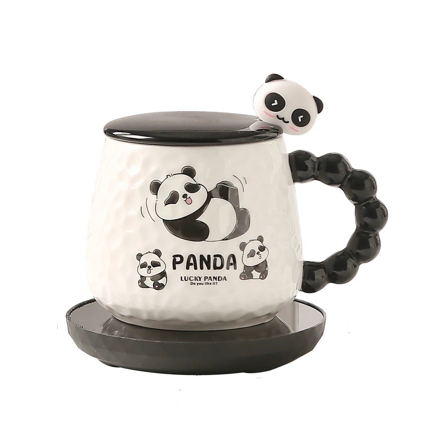 Custom Mother Day Gifts 55 Degree Thermostatic Cup Ceramic Mugs Warmer Cups With Heating Plate