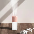 400ML 2000mAh Rechargeable Humidifier Wireless Portable Ultrasonic Difusor USB Aroma Air Diffuser Quite Heavy Mist Humidificador