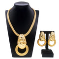 Zhuerrui Hot Sale Wholesale Designer Woman Wedding Glossy Jewelry Set Latest Design Serpentine Italian Jewelry Set NT2212019