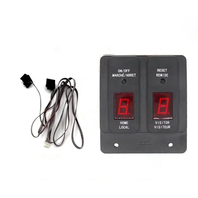 Electronic Scoring Counter Accessory for Air Hockey Table Made of Durable Plastic for Entertainment