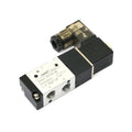 Factory Leading 3V110-06 DC 12V/24V AC 110V/220V Pneumatic Operated 1/8" 3 Way Control Solenoid Valve