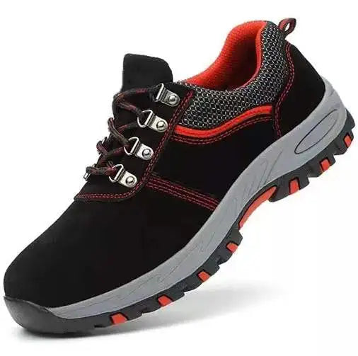2021  Autumn  Winter Season Anti-puncture Anti-smash Anti-slip Rubber Fashion Style Mid-cut Work Boots