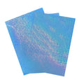 Printable Vinyl Holographic Hearts Dots PP Inkjet Sticker Paper Waterproof A4 Size UV-resistant Vinyl Sticker Paper