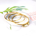 Fashion Multilayer Stainless Steel Jewelry Bangle Pendant Bracelet Bangle for Party