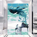 Children DIY 5D Full Diamond Painting Square/Round Animal Handpainted Whale Deer Painting Home Decoration Adult Crafts