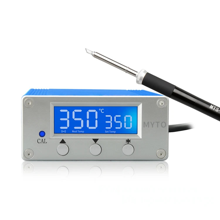 75W Mini Digital Display Temperature Adjustable T12 Soldering Station for Mobile Phone Repair