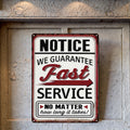 Factory Unique Style Personalized Customized Tin Sign | Vintage Metal UV Printed 40x30cm Home Wall Decor Plaque