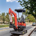 China Factory New Design Mini Excavator 1800kg Small Digger With Bucket Attachment for Construction