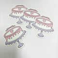 Custom Self Adhesive Promotional Vinyl Die Cut Stickers for Decoration