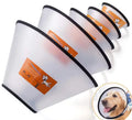 7 Sizes Elizabethan Collar Pet Supplies Anti Bite Pet Dog Neck Recovery Elizabethan Collar Dog Cone
