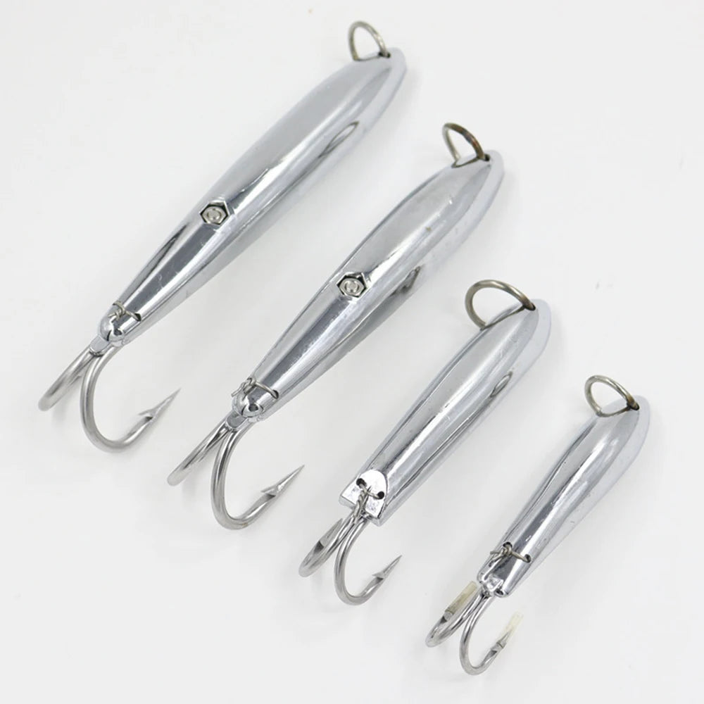 DORISEA Sea Fishing Trolling Lure Double Hook Printed Condition for Mackerel Tuna Shark Sea Bass 3.5# 4.0# 5.0# 6.0#