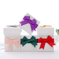Cheap Jewelry Packaging Box Wholesale Paper Cardboard Ring Packaging Christmas Gift Case Paper Box Packaging Jewelry Boxes