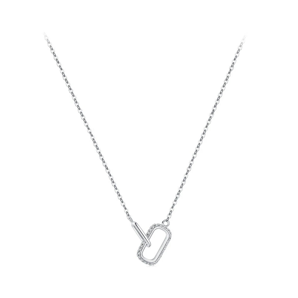 Popular Lock Puzzles Necklace S925 Sterling Silver Necklace Valentine's Day Gifts for Lover Necklace Jewelry