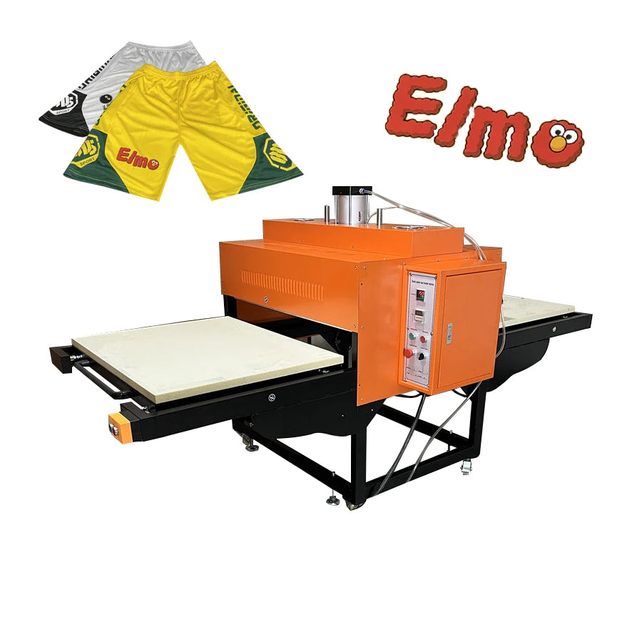 Big Press Size Heating Sublimation Semi-Automatic Pneumatic Heat Press Machine 100x120cm New