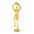Wholesale Custom Engraving Golden ABS Basketball Player Sportsman Athletes Trophy Cup Components GZ04