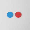 2024 New Design BSCI OEM Double Sides Colors Plastic Euro Token Coins