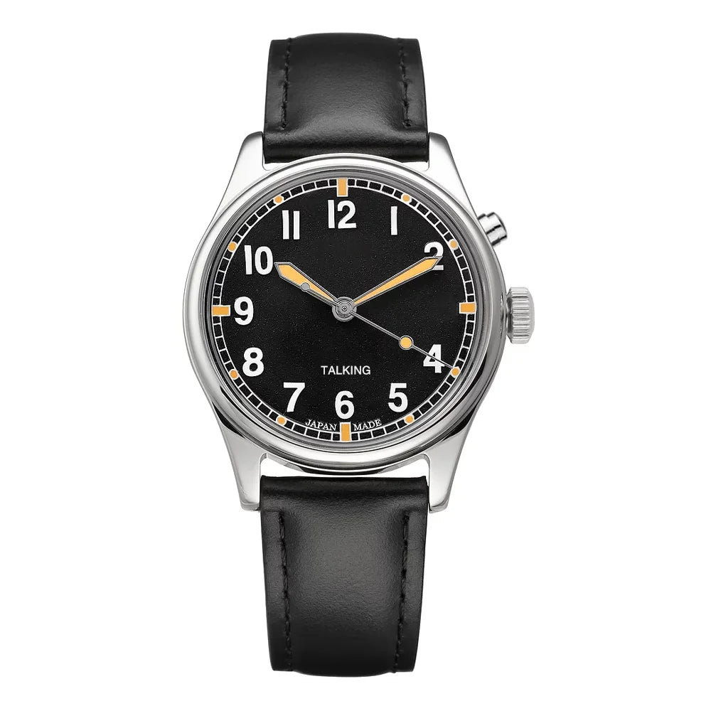 Germany English Talking Watch for the Blind Visually Impaired Seniors Analog Voice With Alarm