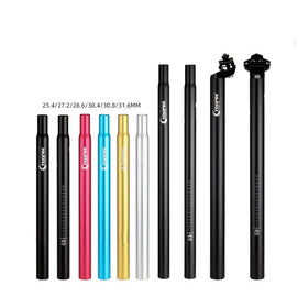 Aluminum Alloy Bicycle Seat Post MTB Cycling Road Mountain Bike Seat Post Tube 25.4mm/27.2mm/28.6mm/30.4mm /30.8mm/31.6mm