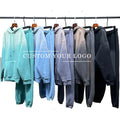 Hot Selling Tie Dye Hoodie Sweat Pants Set Regular Fit Vintage Acid Wash Design Fleece Terry Fabric Polyester/Cotton