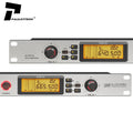 MK819 Dual Channel True Diversity Digital Wireless Karaoke Microphone 2 Metal Wireless Mics for Performance