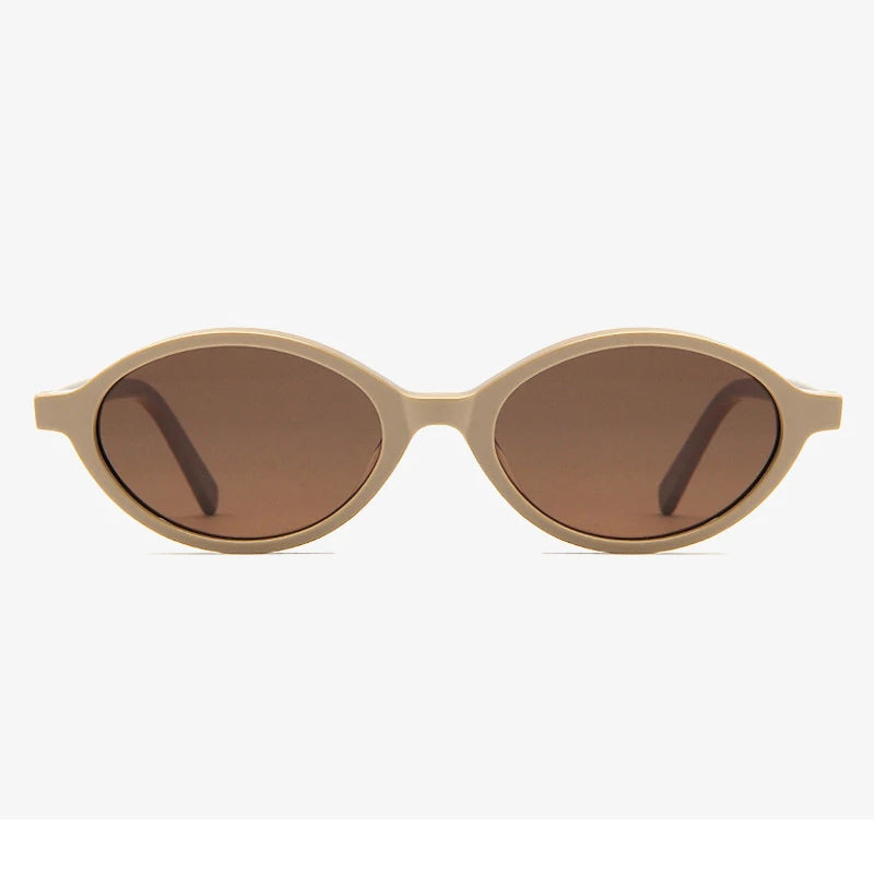 Small Frame Sunglasses Uv Polarized Oval Sunglasses Designer Glasses Men 2025 Trendy Custom Acetate Sunglasses