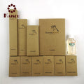 Customized Hotel Amenities Set Kraft Box a Full Set of Toilet Shampoo Toothbrush