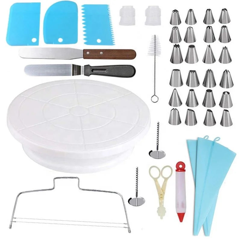 40 Pcs Cake Decorating Supplies Kit Set Pastry  Baking Tools Cake Decorating Set Cake Tools