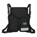 New Solid Color Oxford Cloth Running Trend Outdoor Riding Bags Backpack Crossbody Chest Bag for Men