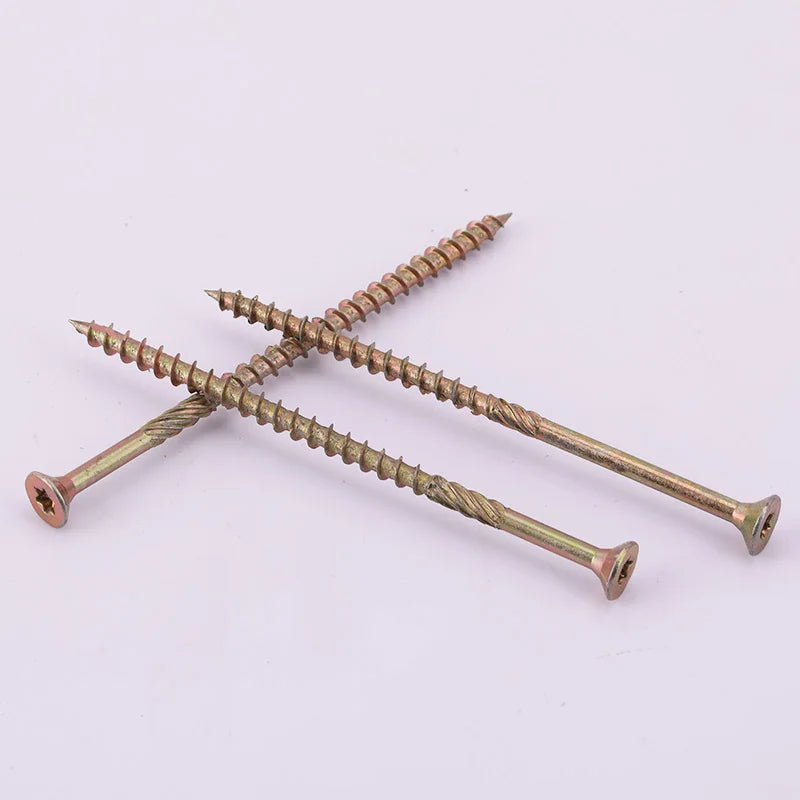 17 Truss Wafer Head Torx Slotted Beveled Screw MDF Fiberboard Countersunk Tornillos Spax Self-tapping Screw Chipboard Screw