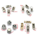 Fashion  Cord End Lock Stopper Toggle Stopper Round Rope String Spring Stopper Buckle