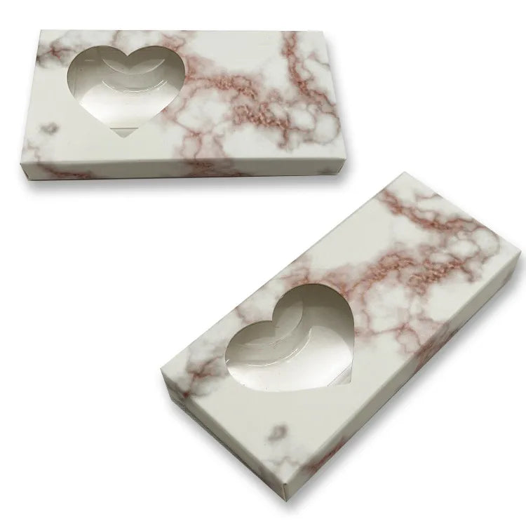 Custom logo Cheap Paper Card Fold Empty Eyelash Packaging Boxes