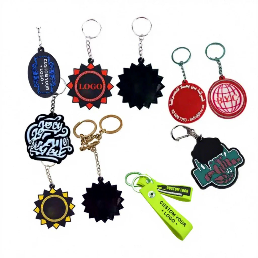 Custom Factory Price Cartoon PVC Keychain Rubber Key Chains for Promotion