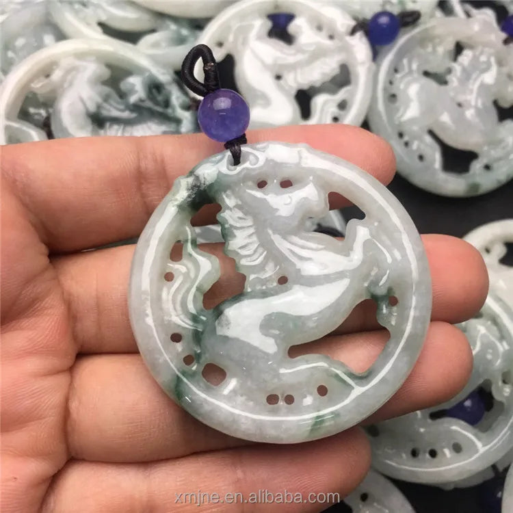 Certified Grade a Myanmar Jade  Brand Pendant Jade Pendant Pendant Wholesale Accessories Jade Sihui Factory Direct Sales
