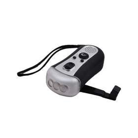 Emergency Usage dynamo Hand Crank Flashlight Radio