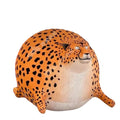 Funny Zoo Decoration Inflatable Fat Panther Balloon Inflatable Obese Leopard