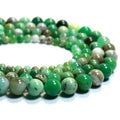 Wholesale Top AAA 100% Natural Australian Jades Green Round Stone Beads for Jewelry Making DIY Bracelet Necklace 4/6/8/10/12mm