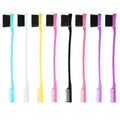 Wholesale Private Label Edge Control Hair Dressing Styling Brush Nylon Bristle with Laser Technology Lice Comb for Home Use