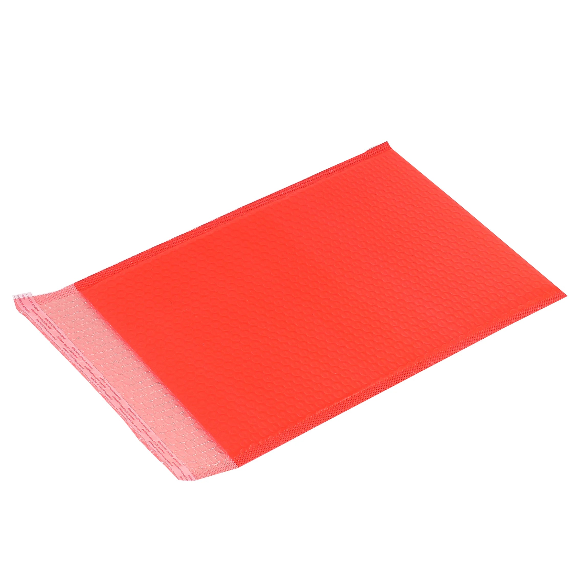Custom Logo Dark Pink Compostable Bubble Polymailer Padded Mailer Sustainable Eco-Friendly PBAT Bio-Based Poly Bags