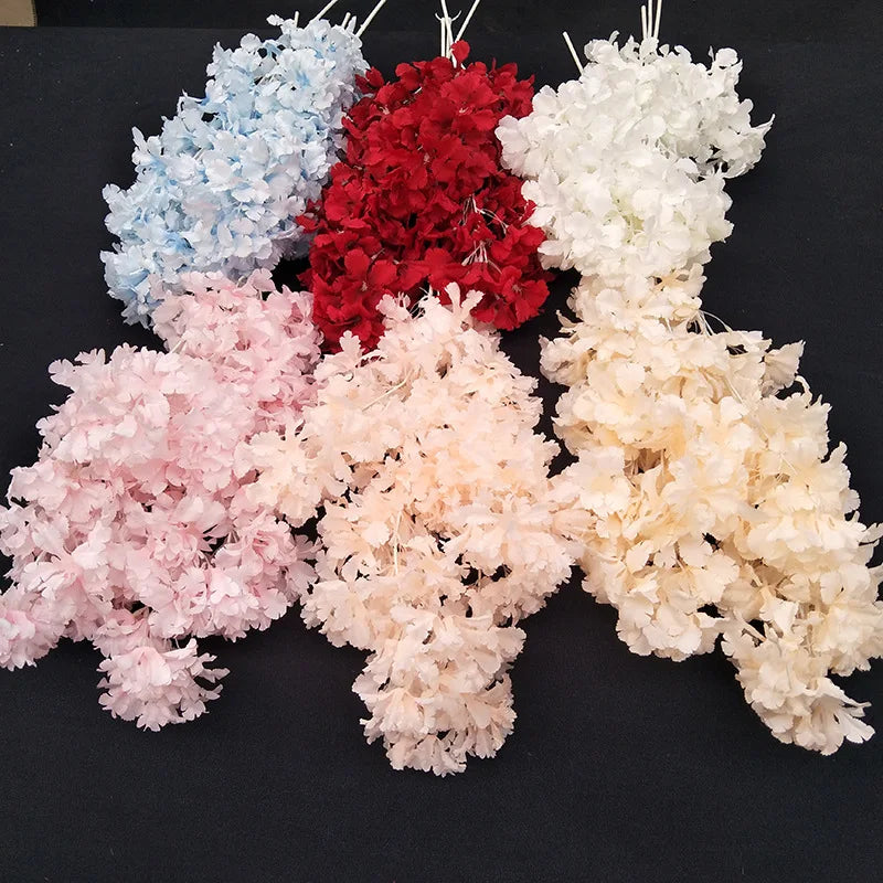R314 Artificial Cherry Blossom Silk Flowers Artificial Wedding Backdrop Wedding Arch Decorations