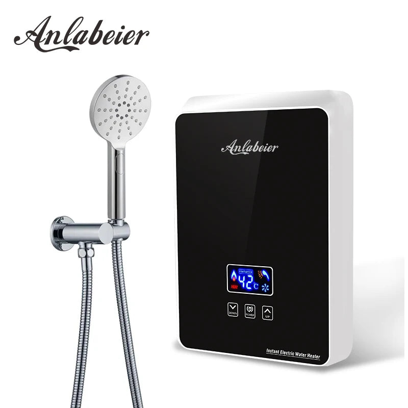 Multipoint 3500w Electric Hot 3000w Instant Hot Water Heater for Bath Shower at Home