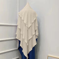 New latest three layer hijab chiffon hijab with three layer chiffon hijab with beautiful color fashion chiffon scarf