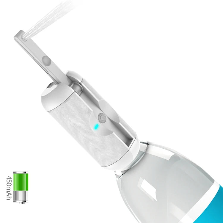 Pocket Bidet Mini Size Traveling Electric Bidet with 200ML Peri Bottle Climbing Tour Portable Easy Operation One Touch Control