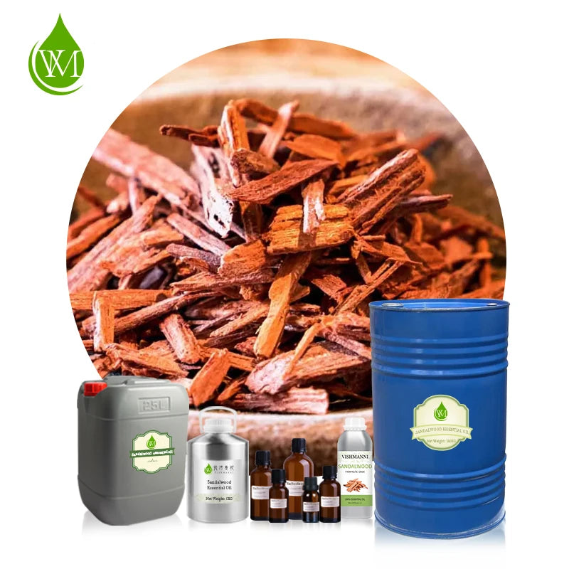 Best Quality 100% Pure Sandalwood Essential Oil for Skincare Sandalwood Fragrance Oil for Aroma Diffuser Making Perfume