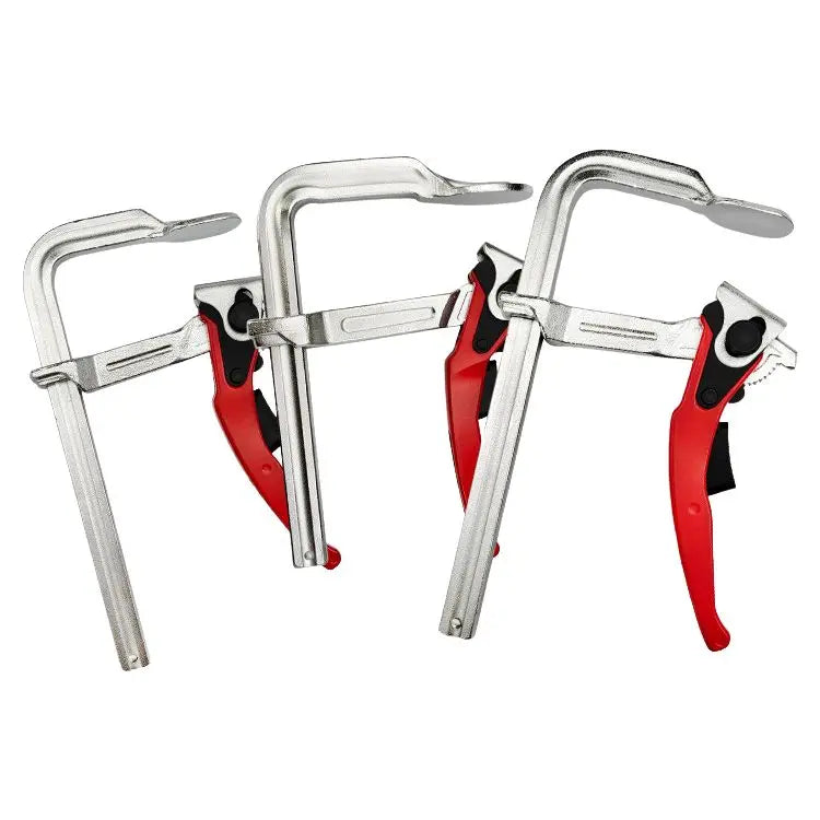 Source Factory Quick Release Speed Squeeze Woodworking bar Clamp Practical F Clamp
