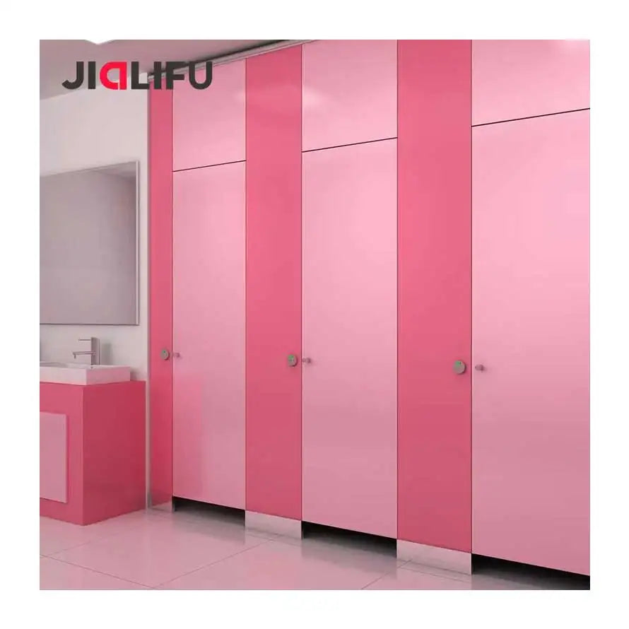 Easy to Clean Waterproof HPL Honeycomb Board Public Toilet Partition Wall for Business Center