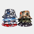 Outdoor Summer Camouflage Foldable Sun Beach Fishing Cap Adult Polyester Fisherman Camo Reversible Bucket Hat
