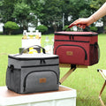 2024 Hot Sale One-Shoulder Portable Polyester Thermal Insulation Ice Bag Lunch Pouch Thermostat Outdoor Picnics Beach Use Runhui