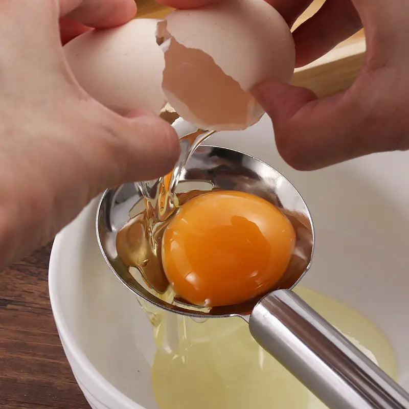 Hot Sale 2025 Egg Yolk Separator Stainless Steel Egg White Separator Baking Tools Kitchen Utensils