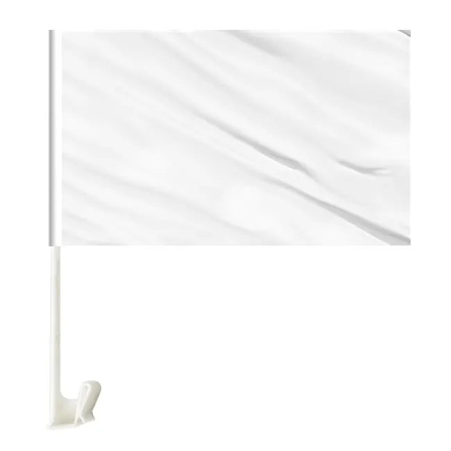 Wholesale Sublimation of Afghanistan Mini Car Flag Window bar Plastic Bracket Customized Blank logo Window Car Flag